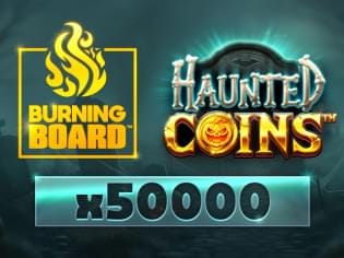 Haunted Coins™ Burning Board™ game cover